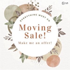 Moving Sale- Make an offer